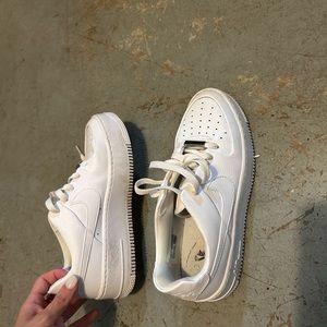 Nike Air Force 1s size 6.5 Only worn three times.